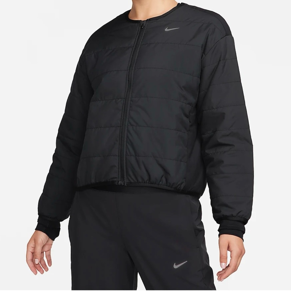 Nike Black Quilted Lightweight Puffer Jacket